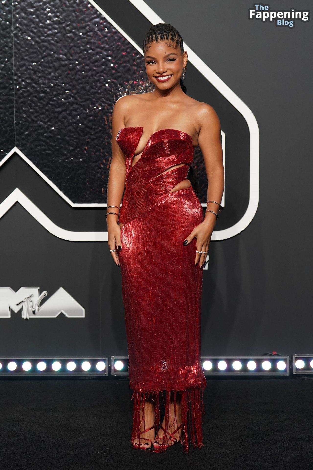 Halle Bailey Shows Off Her Assets at the VMAs (84 Photos)