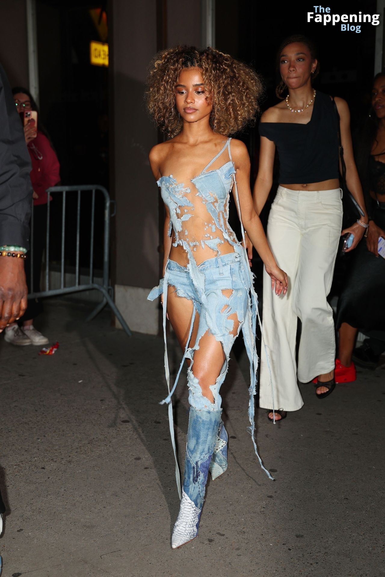 Tyla is Seen Leaving a VMAs After-Party at the Electric Lady Studios (28 Photos)