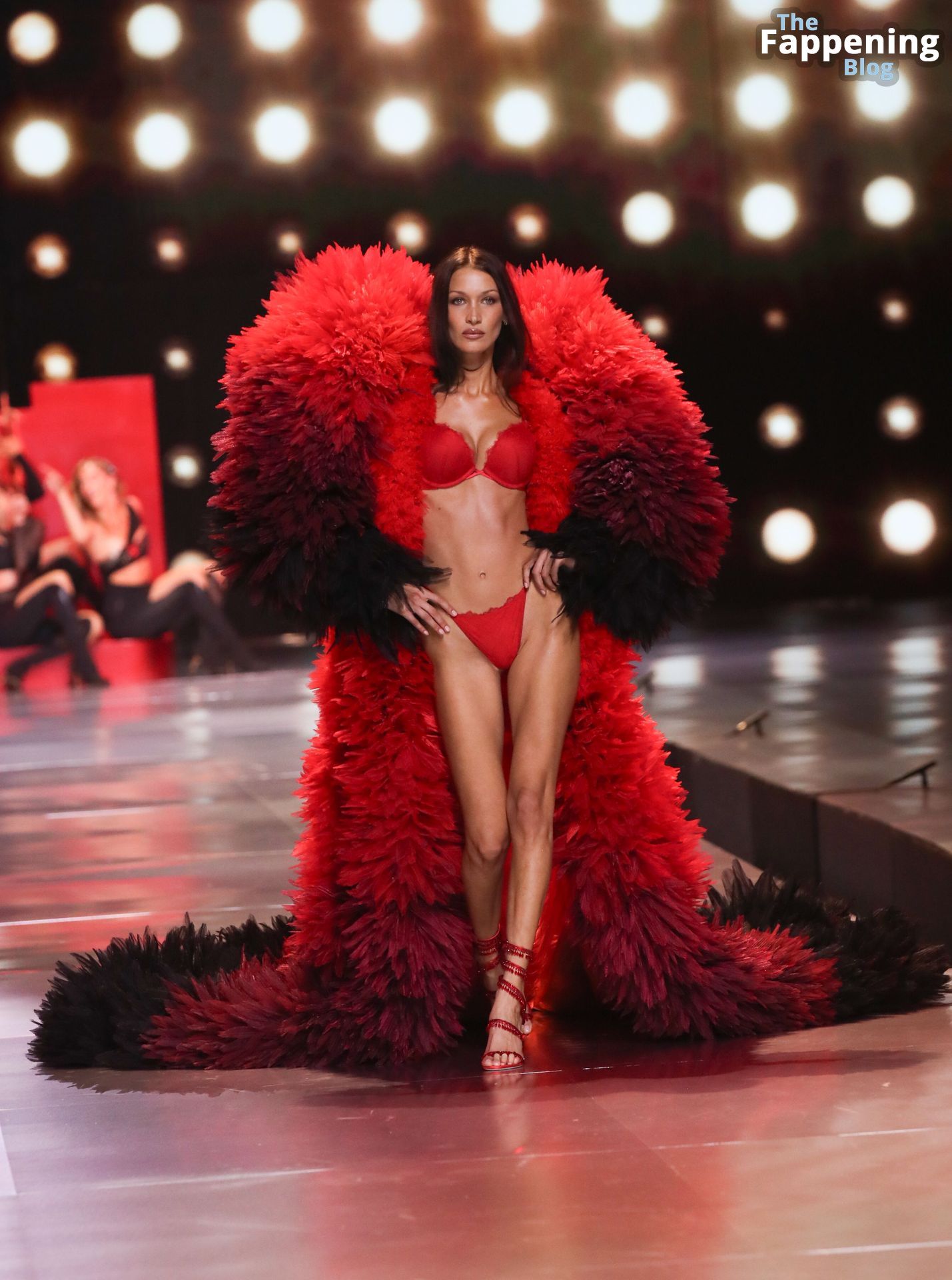 Bella Hadid Looks Stunning in Red at the 2024 Victoria’s Secret Show (63 Photos)