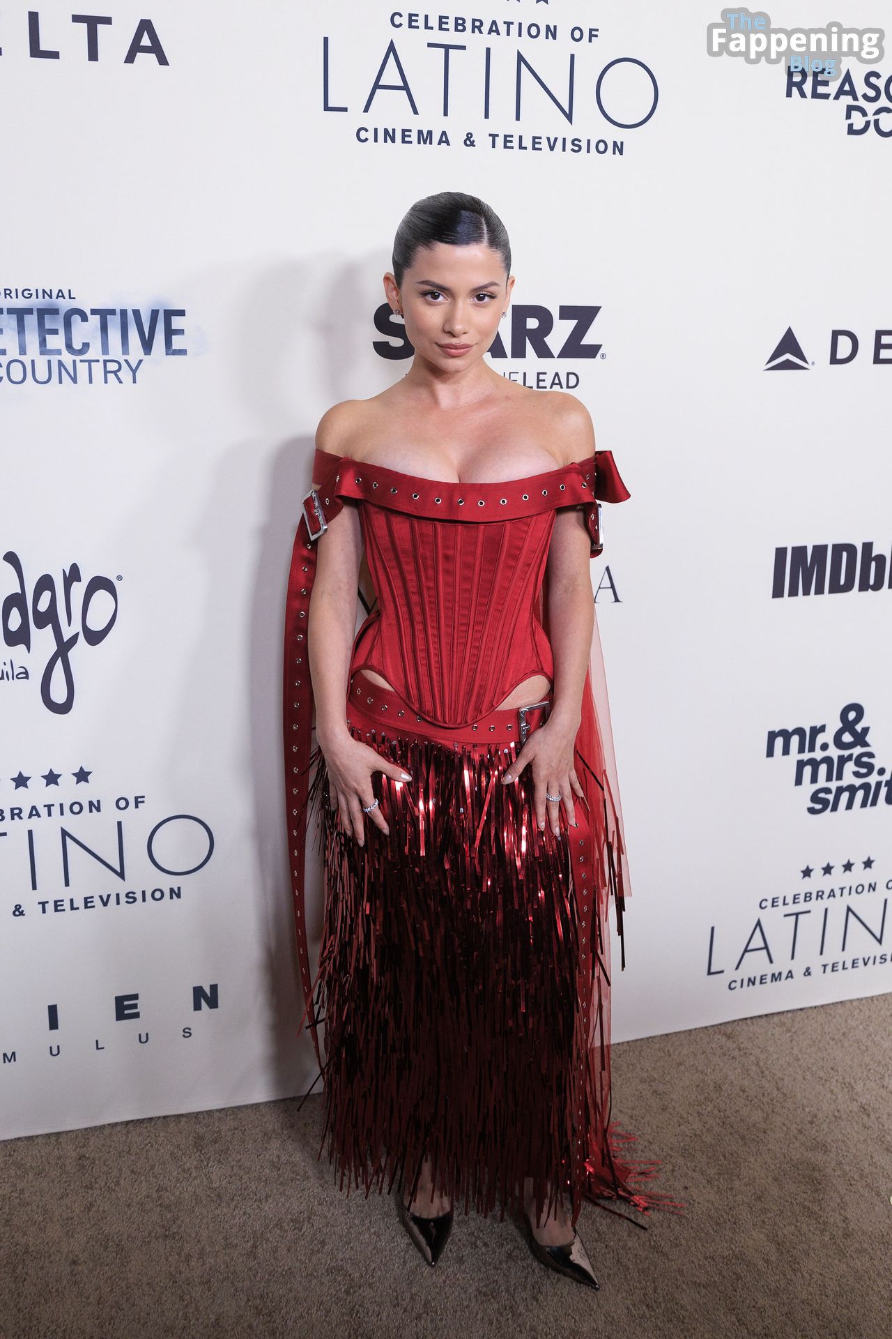 Camila Perez Displays Her Sexy Tits at the 4th Annual Celebration Latino Cinema &amp; TV (12 Photos)