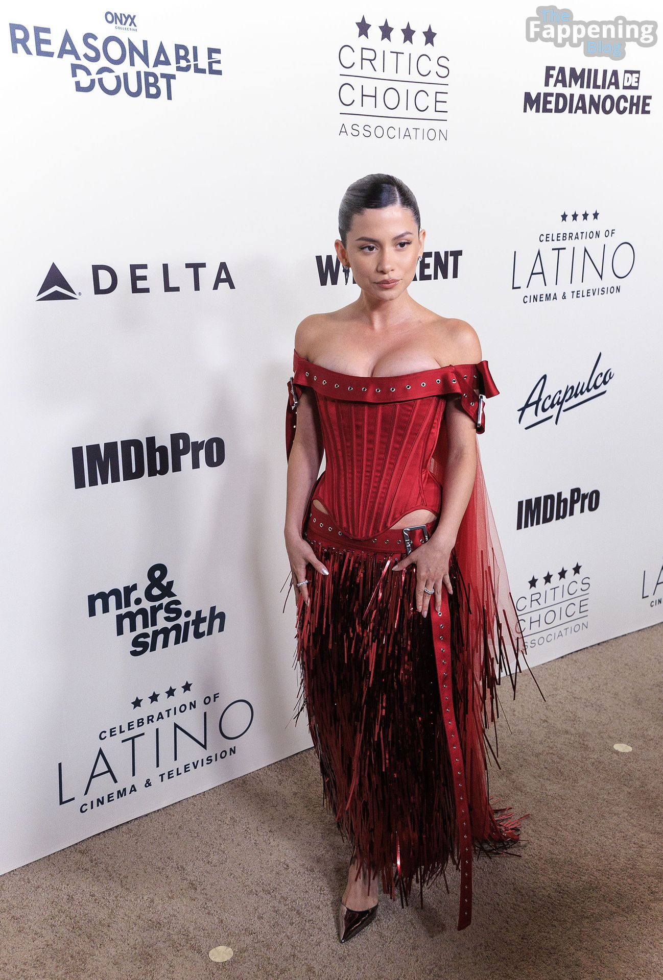 Camila Perez Displays Her Sexy Tits at the 4th Annual Celebration Latino Cinema &amp; TV (12 Photos)