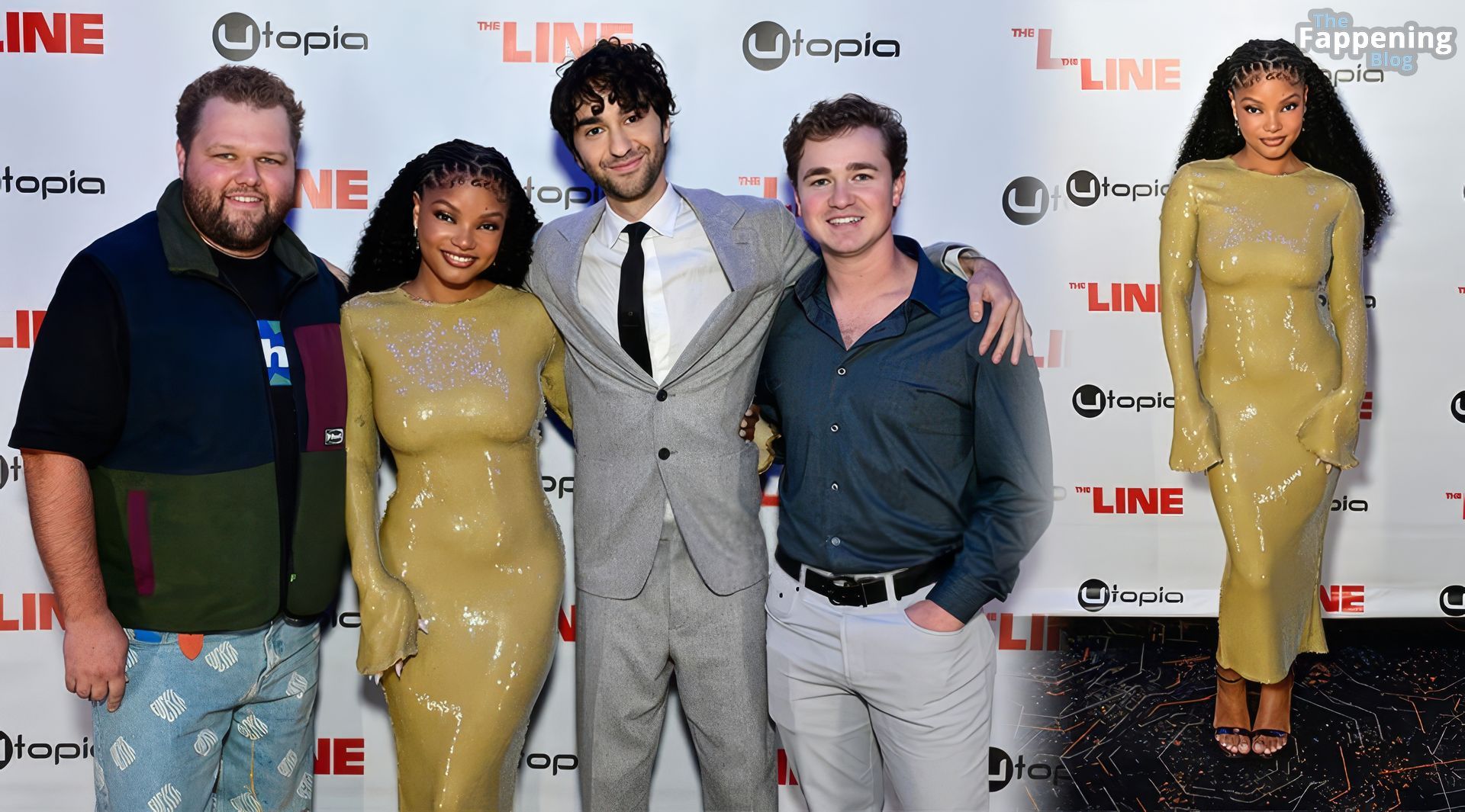 Halle Bailey Shows Off Her Goods at “The Line” Premiere in NYC (10 Photos)