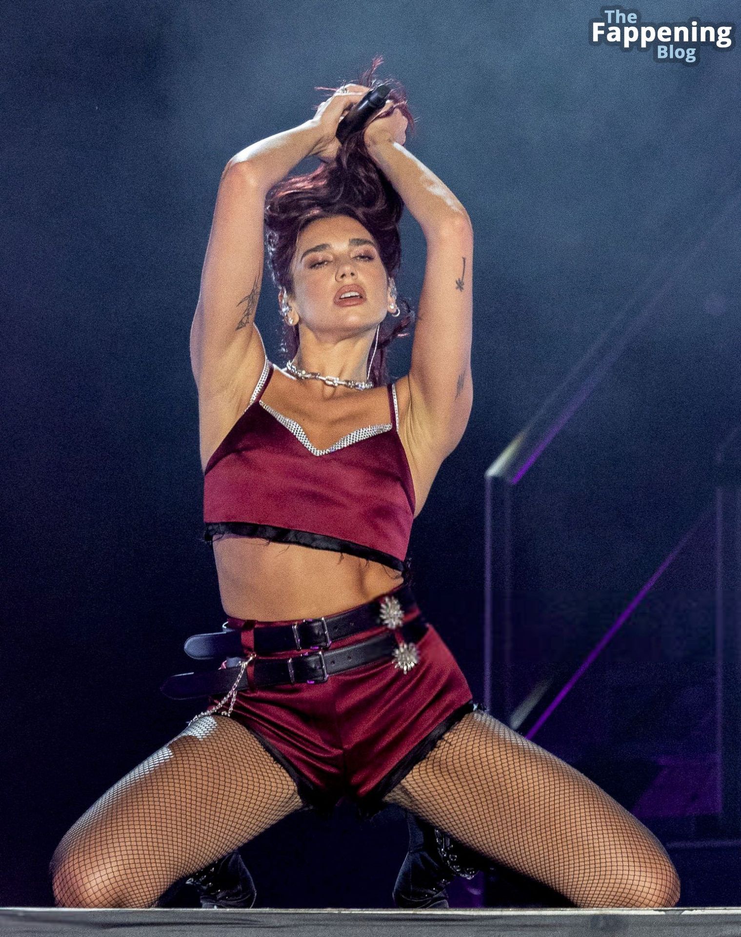 Dua Lipa Performs on Stage at ACL 2024 (45 Photos)