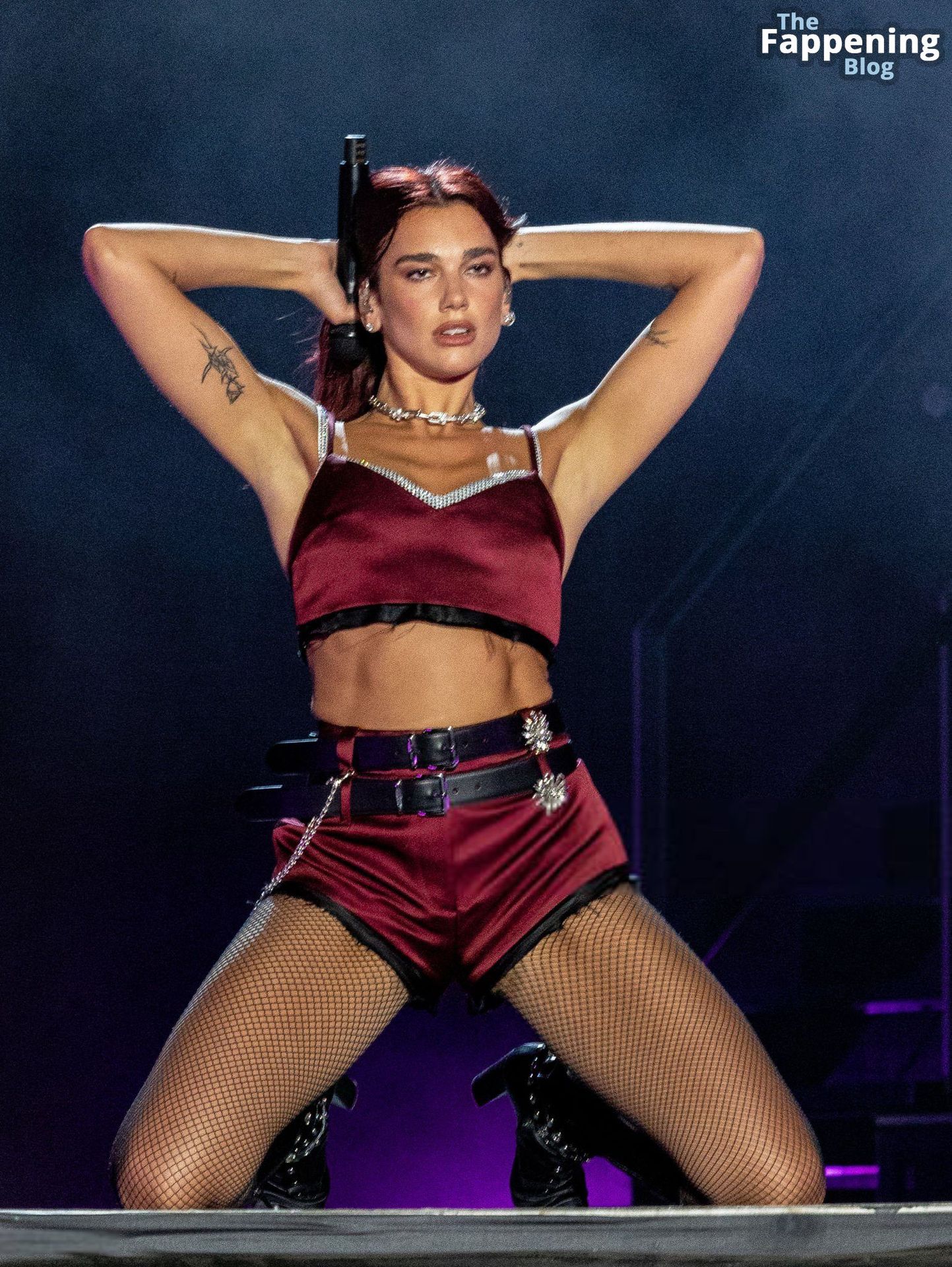 Dua Lipa Performs on Stage at ACL 2024 (45 Photos)