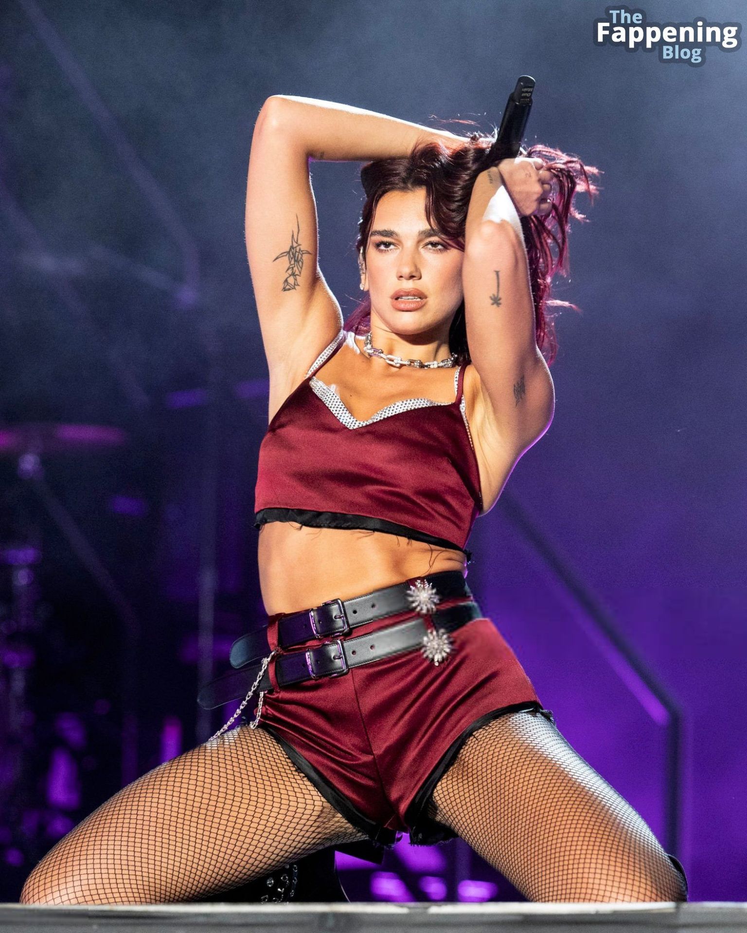 Dua Lipa Performs on Stage at ACL 2024 (45 Photos)