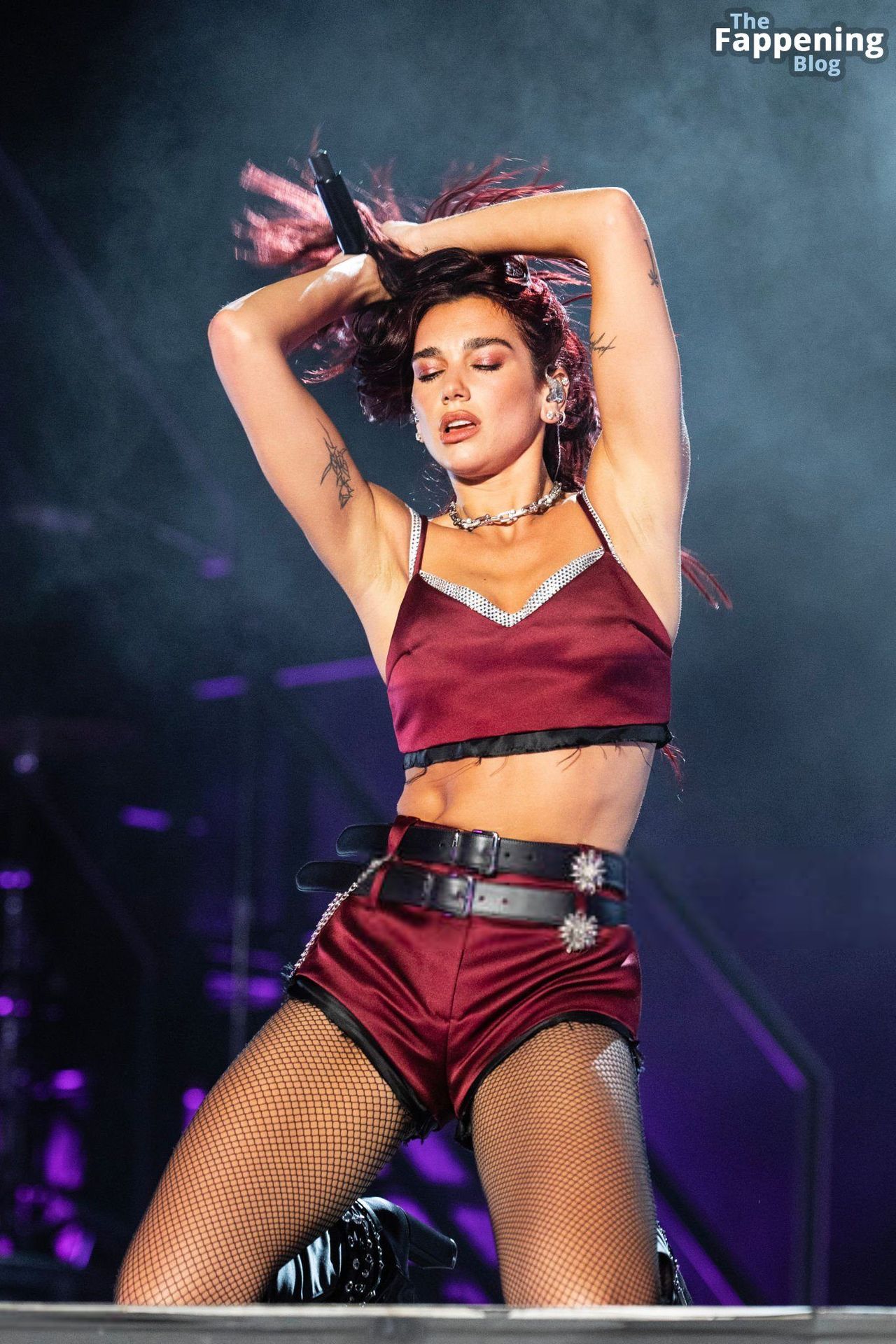 Dua Lipa Performs on Stage at ACL 2024 (45 Photos)