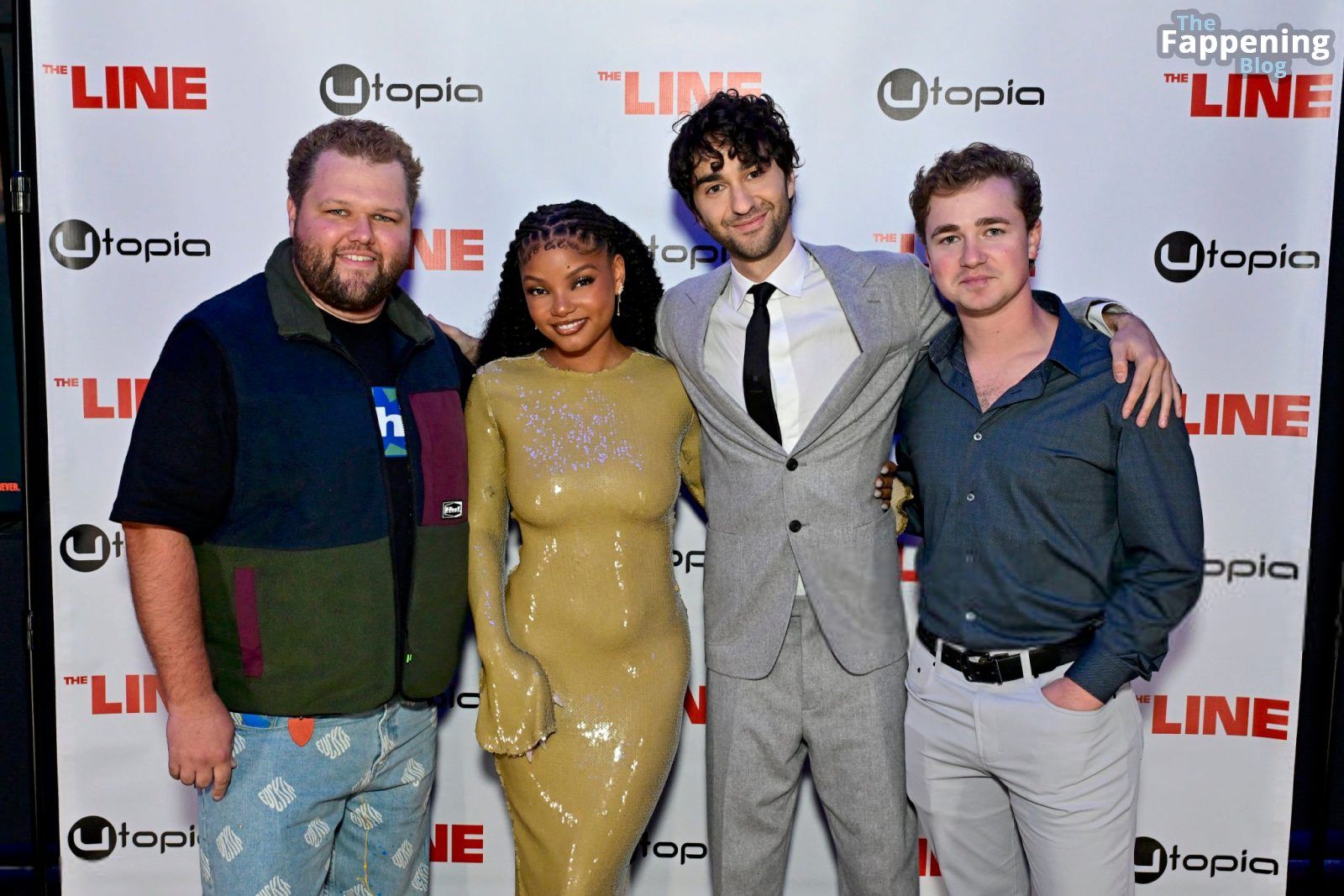 Halle Bailey Shows Off Her Goods at “The Line” Premiere in NYC (10 Photos)