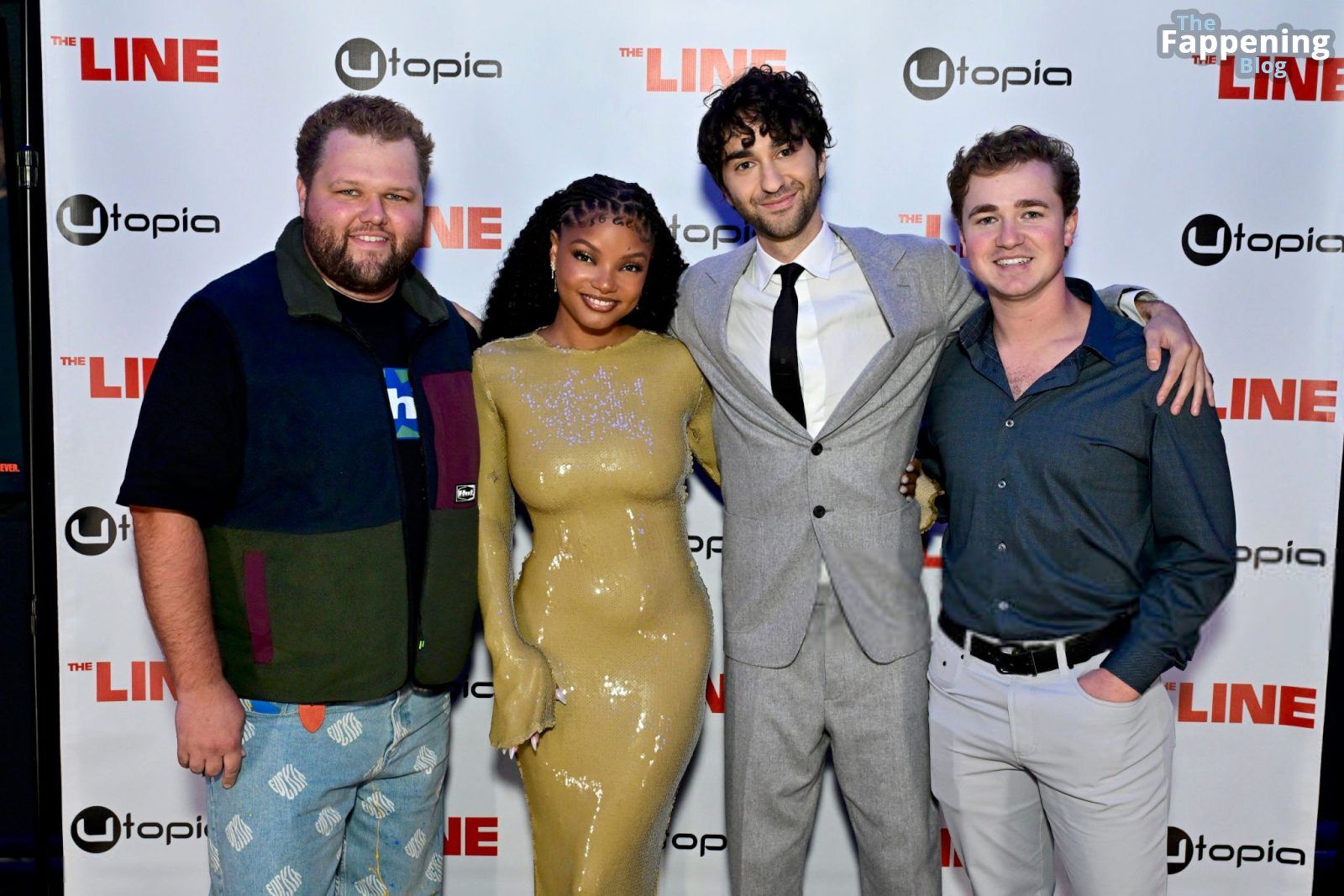 Halle Bailey Shows Off Her Goods at “The Line” Premiere in NYC (10 Photos)