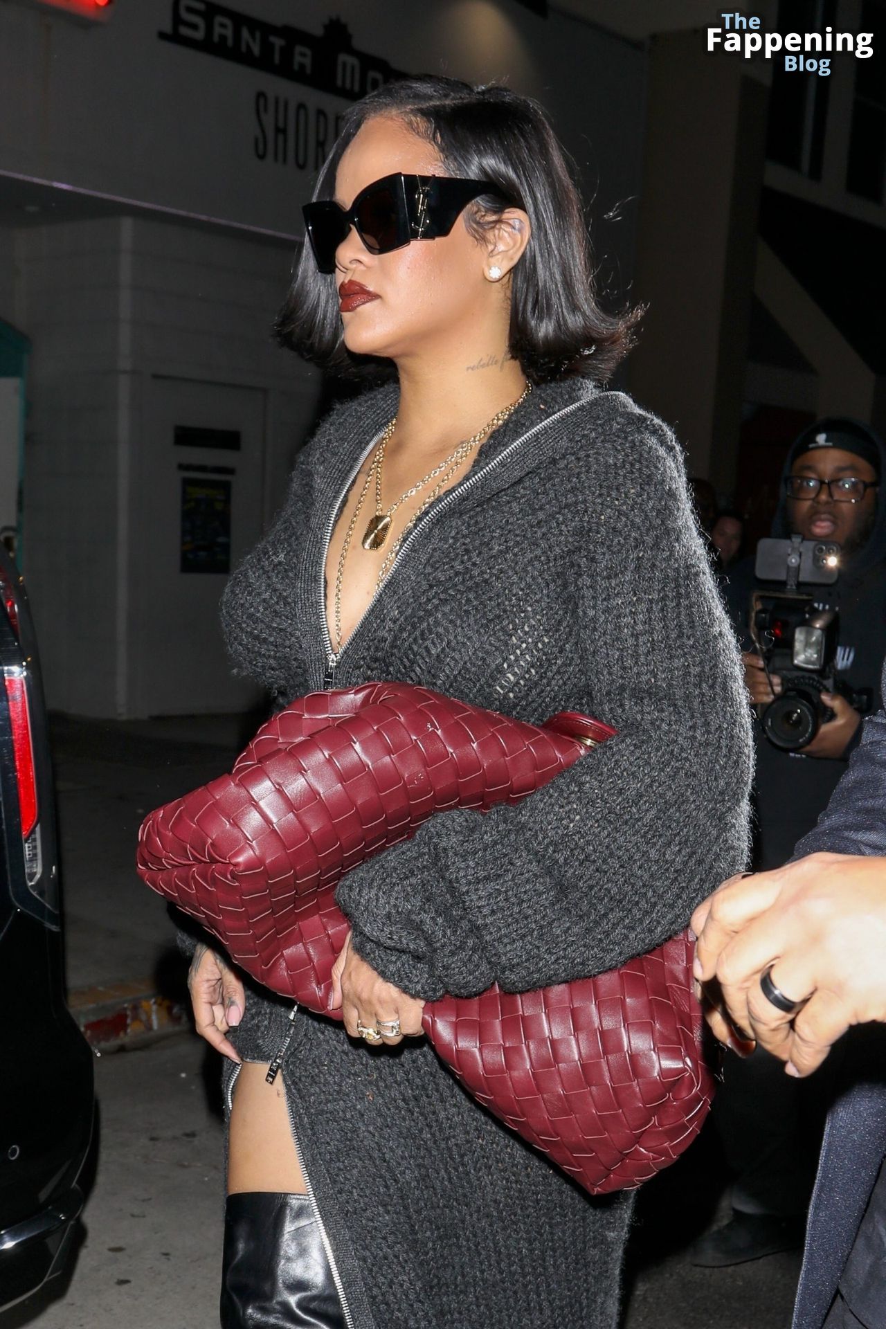 Rihanna Displays Her Assets at Giorgio Baldi (55 Photos)