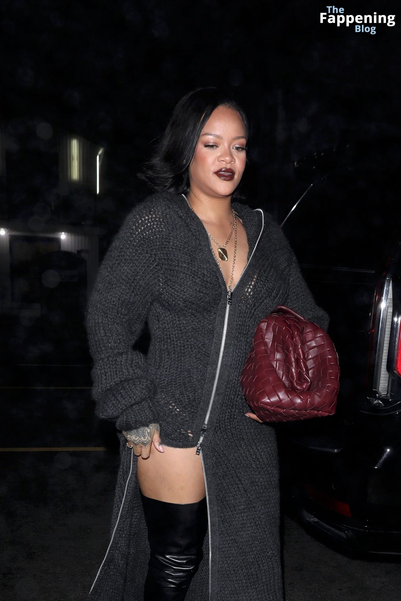 Rihanna Displays Her Assets at Giorgio Baldi (55 Photos)