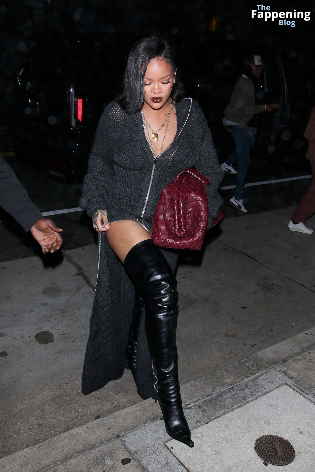 Rihanna Displays Her Assets at Giorgio Baldi (55 Photos)