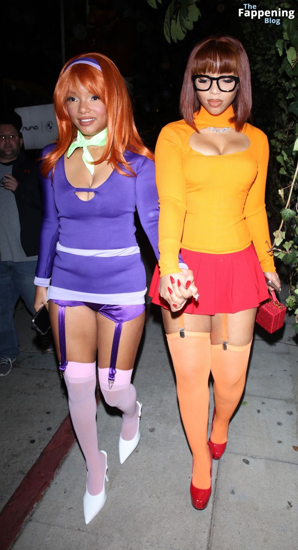 Halle Bailey &amp; Chloe Bailey Stun in Scooby-Doo Costumes at Kendall’s Halloween Party (81 Photos)