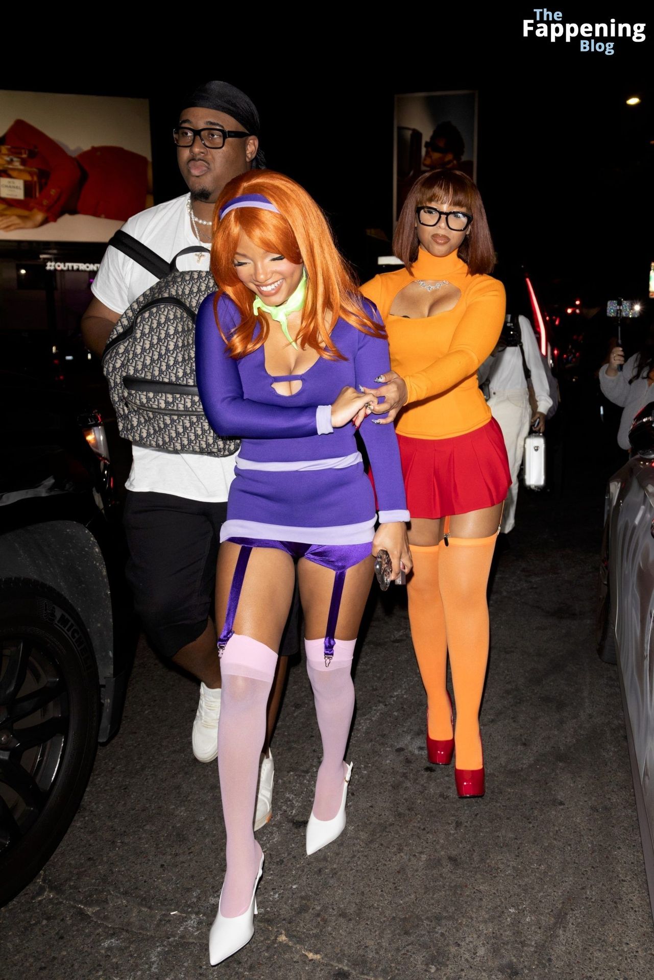 Halle Bailey &amp; Chloe Bailey Stun in Scooby-Doo Costumes at Kendall’s Halloween Party (81 Photos)