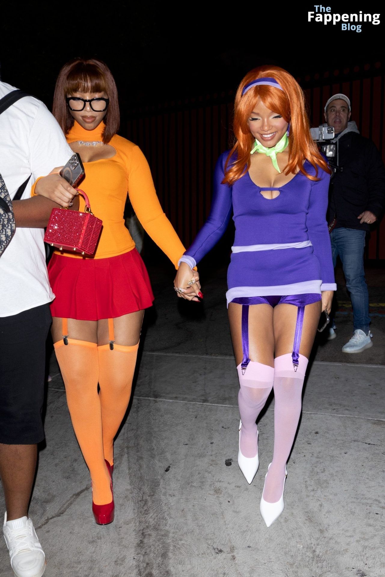 Halle Bailey &amp; Chloe Bailey Stun in Scooby-Doo Costumes at Kendall’s Halloween Party (81 Photos)